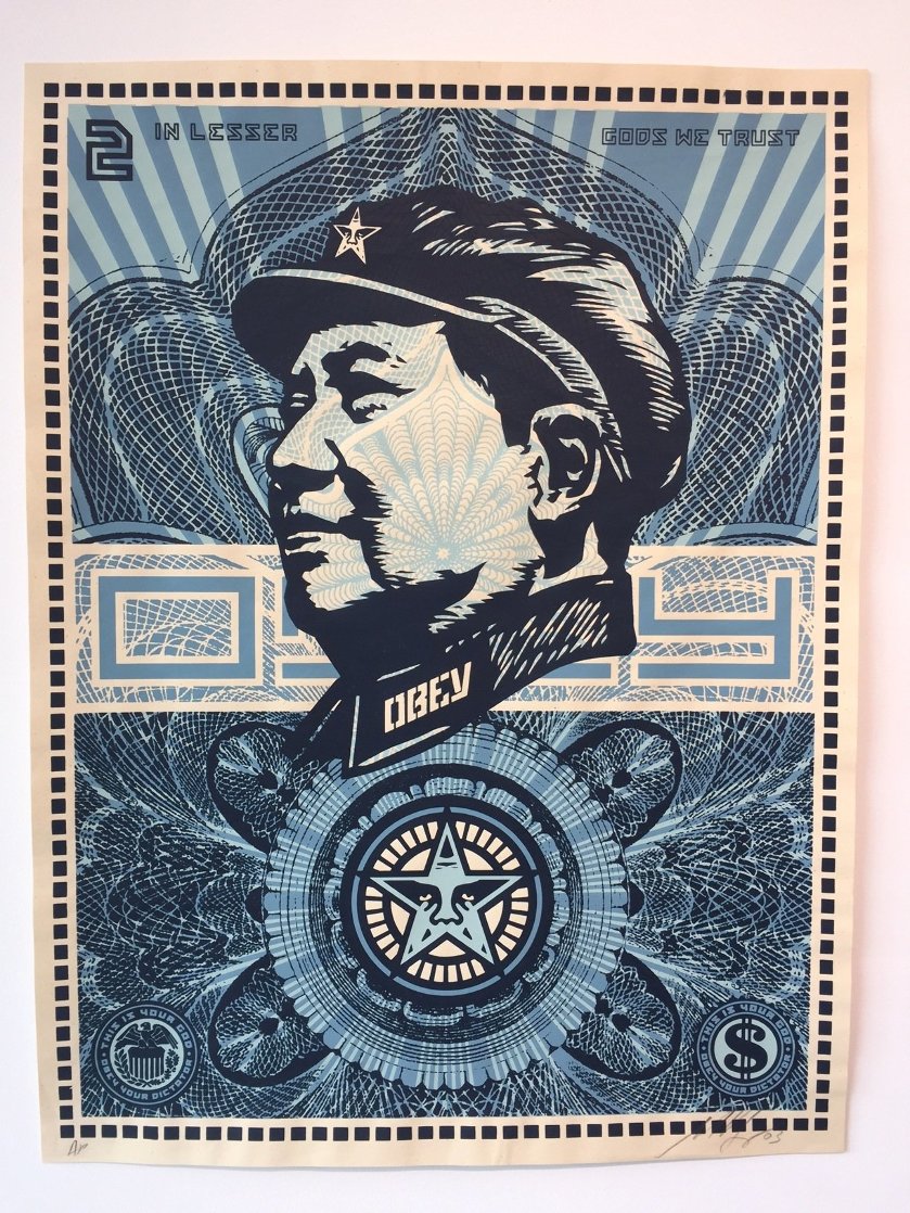 Mao Money AP 2003 Limited Edition Print by Shepard Fairey Mao Money AP 2003 Limited Edition Print by Shepard Fairey