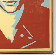 Ramone Canvas AP 2002 Limited Edition Print by Shepard Fairey - 1 Ramone Canvas AP 2002 Limited Edition Print by Shepard Fairey - 1