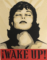 Wake Up! Set of 2 Prints 2017 Limited Edition Print by Shepard Fairey - 2 Wake Up! Set of 2 Prints 2017 Limited Edition Print by Shepard Fairey - 2