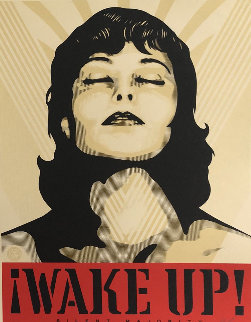 Wake Up! Set of 2 Prints 2017 Limited Edition Print - Shepard Fairey Wake Up! Set of 2 Prints 2017 Limited Edition Print - Shepard Fairey