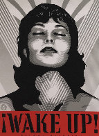 Wake Up! Set of 2 Prints 2017 Limited Edition Print by Shepard Fairey - 1 Wake Up! Set of 2 Prints 2017 Limited Edition Print by Shepard Fairey - 1