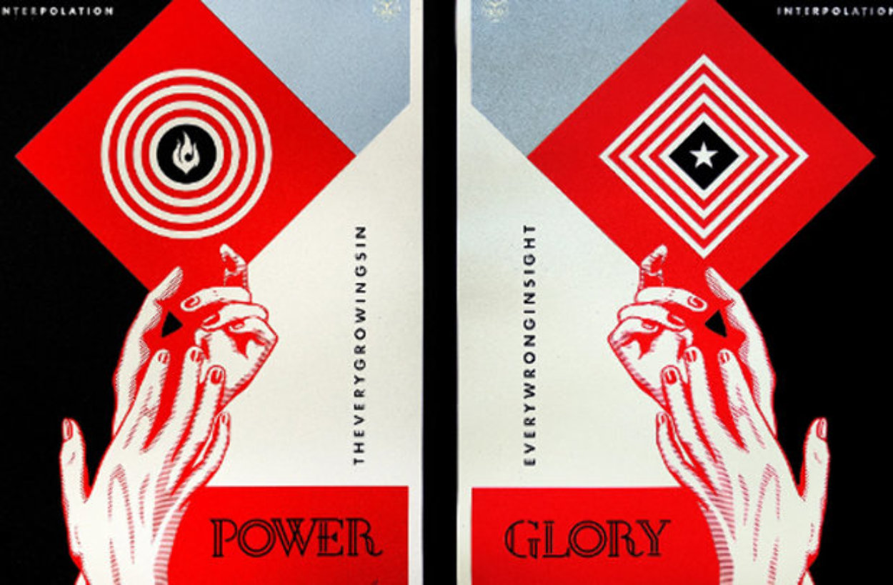 Interpolation Diptych AP 2014 Limited Edition Print by Shepard Fairey Interpolation Diptych AP 2014 Limited Edition Print by Shepard Fairey