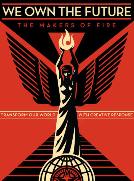 We Own the Future 2013 Limited Edition Print by Shepard Fairey