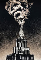 Oil And Gas Building 2014 Limited Edition Print by Shepard Fairey - 0 Oil And Gas Building 2014 Limited Edition Print by Shepard Fairey - 0