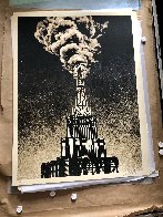 Oil And Gas Building 2014 Limited Edition Print by Shepard Fairey - 1 Oil And Gas Building 2014 Limited Edition Print by Shepard Fairey - 1