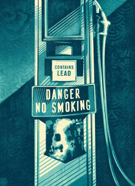 Danger No Smoking AP 2016 Limited Edition Print by Shepard Fairey