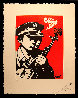 Chinese Soldiers Letterpress AP 2014 Limited Edition Print by Shepard Fairey - 1