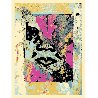 Obey Enhanced Disintegration (Pink) Limited Edition Print by Shepard Fairey - 1