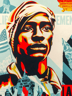 Voting Rights Are Human Rights 2020 Limited Edition Print - Shepard Fairey Voting Rights Are Human Rights 2020 Limited Edition Print - Shepard Fairey