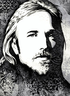 Tom Petty AP Limited Edition Print - Shepard Fairey Tom Petty AP Limited Edition Print - Shepard Fairey