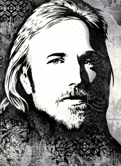 Tom Petty AP - HS Limited Edition Print by Shepard Fairey