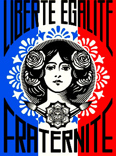 Liberte AP 2016 Limited Edition Print - Shepard Fairey Liberte AP 2016 Limited Edition Print - Shepard Fairey