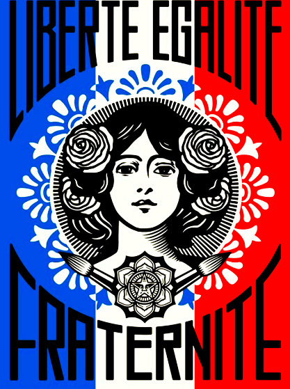 Liberte AP 2016 by Shepard Fairey 