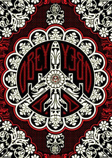 Peace Bomber 2008 AP Limited Edition Print - Shepard Fairey Peace Bomber 2008 AP Limited Edition Print - Shepard Fairey