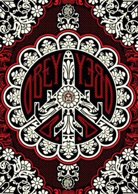 Peace Bomber 2008 AP Limited Edition Print by Shepard Fairey