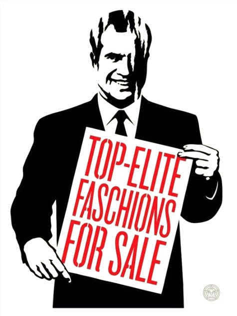 Top Elite Faschions For Sale 2011 Limited Edition Print by Shepard Fairey