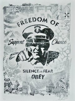 Freedom of Choice Stencil 2017 Limited Edition Print - Shepard Fairey Freedom of Choice Stencil 2017 Limited Edition Print - Shepard Fairey