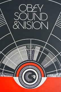 Obey Sound and Vision 2012 Limited Edition Print - Shepard Fairey Obey Sound and Vision 2012 Limited Edition Print - Shepard Fairey
