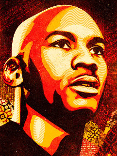 Michael Jordan 2009 Limited Edition Print - Shepard Fairey Michael Jordan 2009 Limited Edition Print - Shepard Fairey