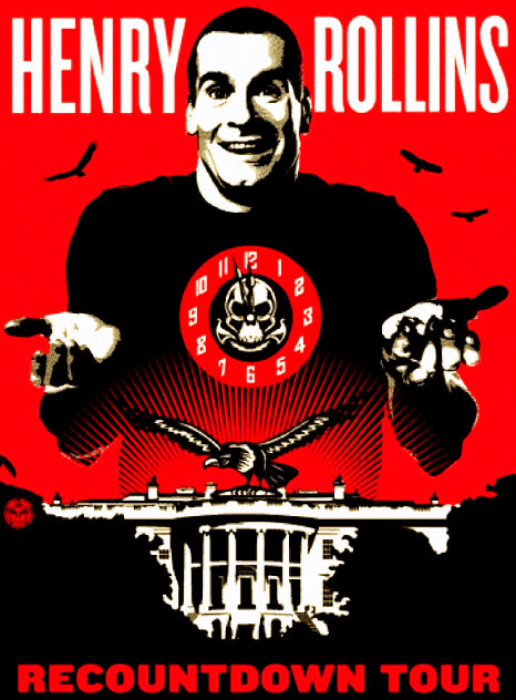 Henry Rollins 2008 Limited Edition Print by Shepard Fairey