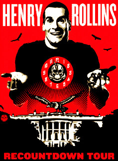 Henry Rollins 2008 HS by Henry Limited Edition Print - Shepard Fairey 