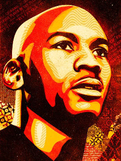 Michael Jordan 2009 Limited Edition Print - Shepard Fairey Michael Jordan 2009 Limited Edition Print - Shepard Fairey