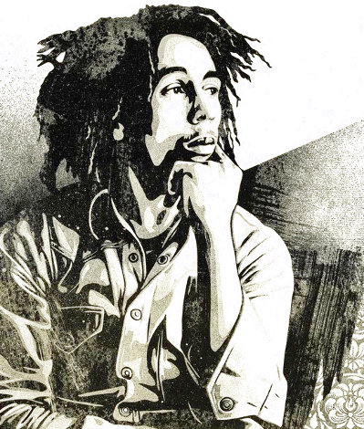 Bob Marley 40th I Soul Rebel 2021 Limited Edition Print - Shepard Fairey