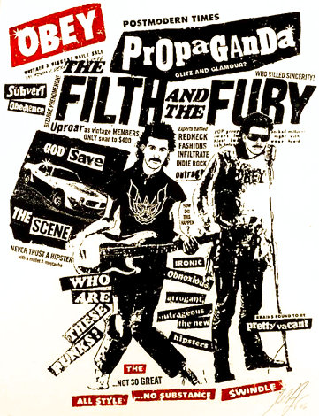 Filth and the Fury AP 2006 Limited Edition Print - Shepard Fairey