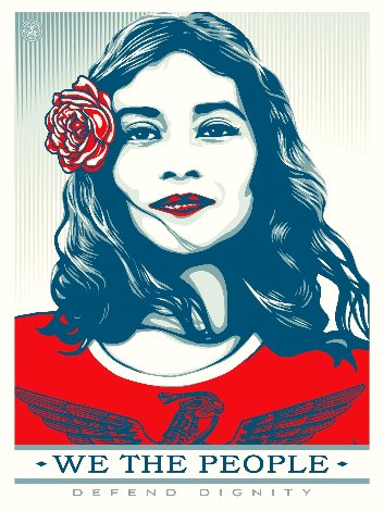 We the People 2017 Limited Edition Print - Shepard Fairey