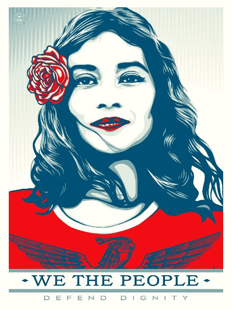 We the People 2017 Limited Edition Print by Shepard Fairey
