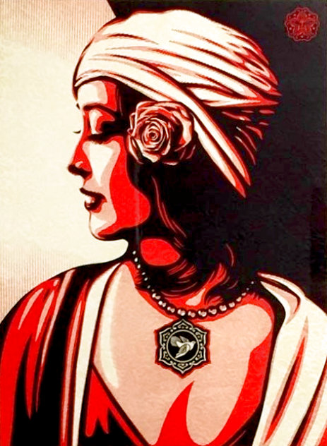 Obey Harmony Relief 2012 - Huge Limited Edition Print by Shepard Fairey