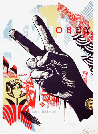 Raise the Level 2023 HS Limited Edition Print - Shepard Fairey