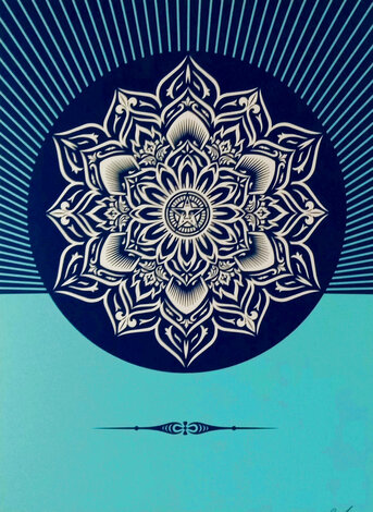 Mandala Burrard Gift 2020 Limited Edition Print - Shepard Fairey