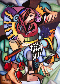 Sacrifice of the Lamb 2001 40x30 Huge Original Painting - Anthony Falbo Sacrifice of the Lamb 2001 40x30 Huge Original Painting - Anthony Falbo