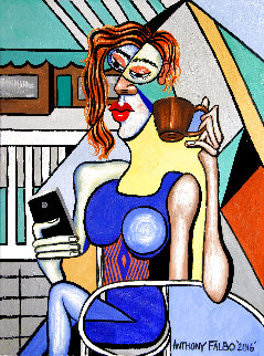 Judy 2016 24x18 Original Painting - Anthony Falbo Judy 2016 24x18 Original Painting - Anthony Falbo