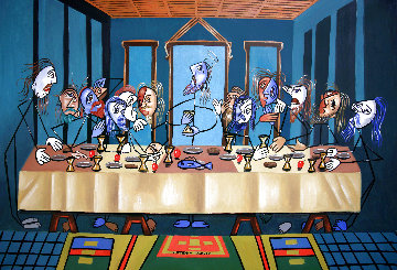 Last Supper 2007 Huge Limited Edition Print - Anthony Falbo