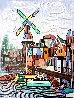 Holland Not Just Tulips and Windmills 2016 24x18 Original Painting by Anthony Falbo - 0