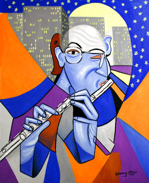 Flutist 2013 Limited Edition Print by Anthony Falbo