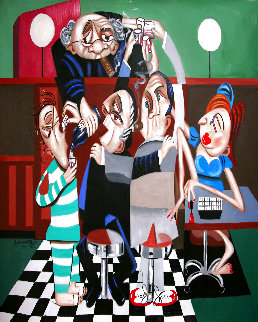 Order in the Court, Side Bar 2012 Limited Edition Print - Anthony Falbo