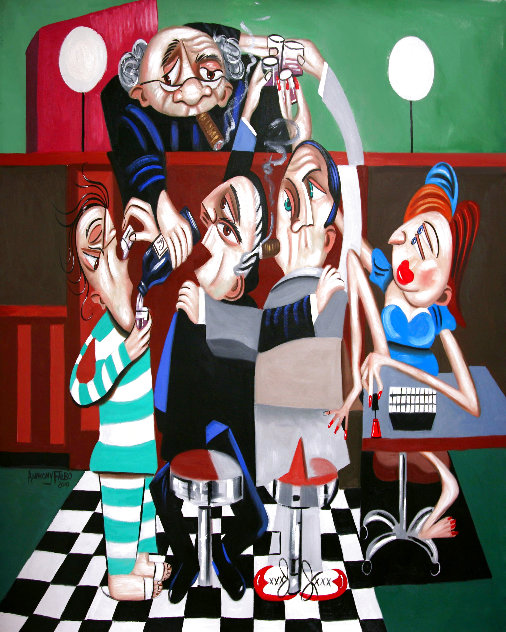 Order in the Court, Side Bar 2012 Limited Edition Print by Anthony Falbo