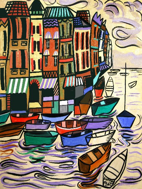 Yachts For Sale 2007 Limited Edition Print by Anthony Falbo