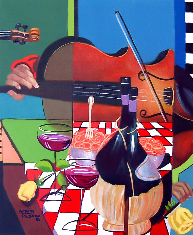 Wine and Roses 2001 Limited Edition Print - Anthony Falbo
