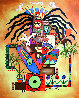 Ya Mon 2 No Steel Drums 2010 50x40 - Huge Original Painting by Anthony Falbo - 0