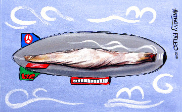Blimp Smoking Lounge 2019 12x17 Works on Paper (not prints) - Anthony Falbo Blimp Smoking Lounge 2019 12x17 Works on Paper (not prints) - Anthony Falbo