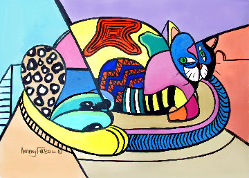 Cat Named Picasso 2002 Limited Edition Print - Anthony Falbo