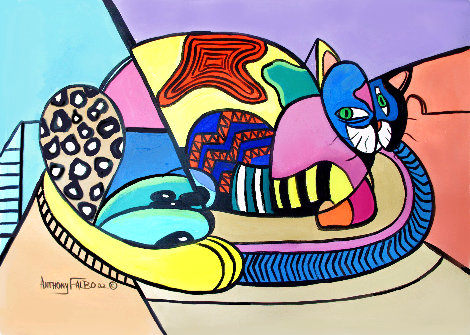 Cat Named Picasso 2002 Limited Edition Print - Anthony Falbo
