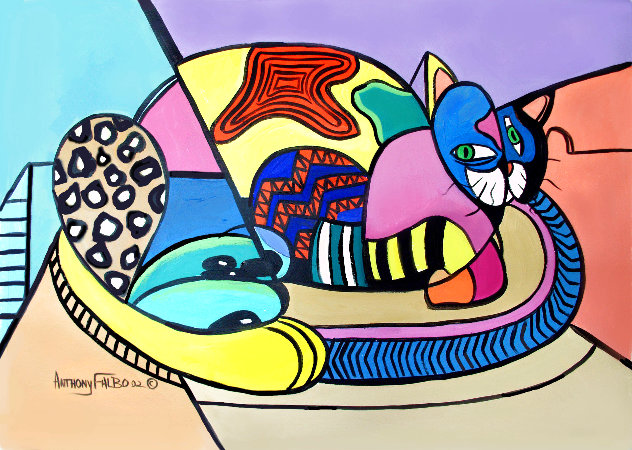Cat Named Picasso 2002 Limited Edition Print by Anthony Falbo