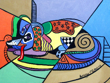Dog Named Picasso 20005  Limited Edition Print - Anthony Falbo
