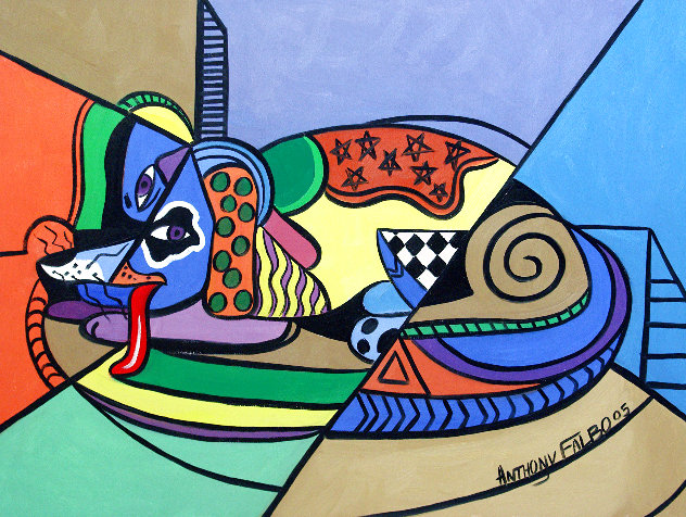 Dog Named Picasso 20005 Limited Edition Print by Anthony Falbo