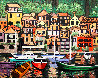 Lake Como Italy 2015 24x30 - Italy Original Painting by Anthony Falbo - 0